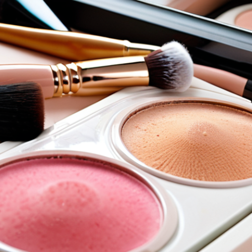 **Image Prompt:** Close-up shot of various makeup brushes (blush, foundation, eyeshadow) being cleaned with different types of cleansers: a spray, a solid cleanser, and a liquid cleanser. Focus on the textures of the bristles and the cleaning process. Italian setting, potentially a well-lit vanity.