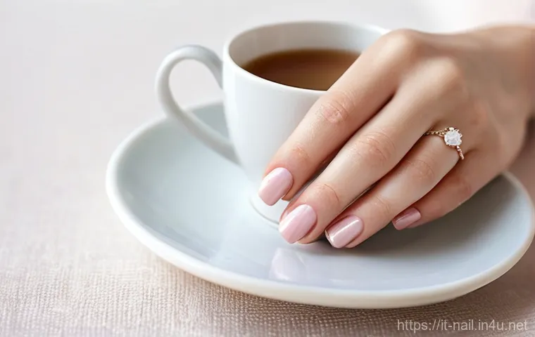 샤넬 네일 폴리시 인기 색상 비교 - **Chanel Rouge Noir - Elegant Evening Glamour**
    A close-up of a sophisticated female hand, adorn...