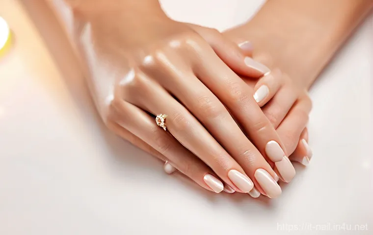 페디큐어와 매니큐어의 차이 - **Prompt 1: The Elegant Manicure Ritual**
    "A close-up shot of a woman's hands, impeccably manicu...