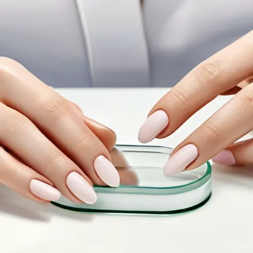 유리 파일과 금속 파일 비교 - **Prompt 1: The Gentle Touch of Glass**
    "A close-up shot of elegant hands, possibly a woman's, g...