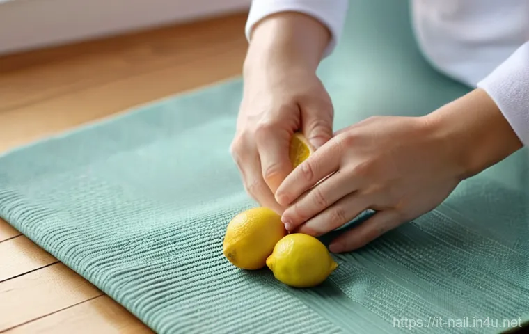 풋케어 마사지 오일 추천 - **Prompt:** A person is seated comfortably on a soft sofa in a warmly lit living room during the eve...