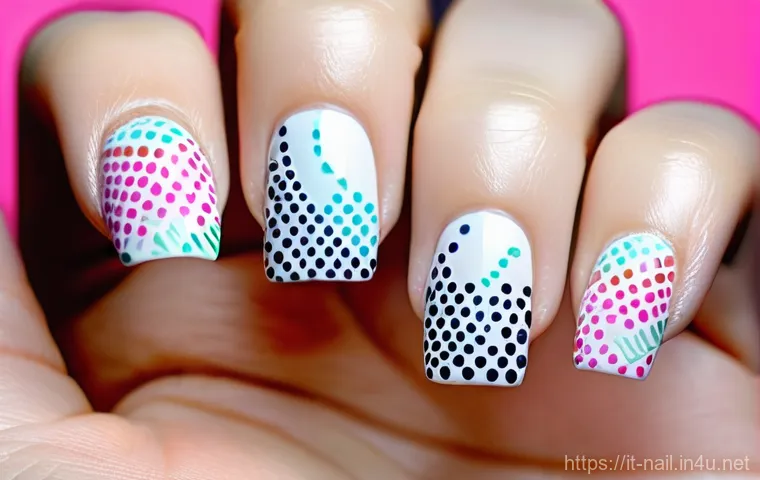 네일아트용 도트펜 사용법 - Here are three image generation prompts in English, designed to meet your guidelines: